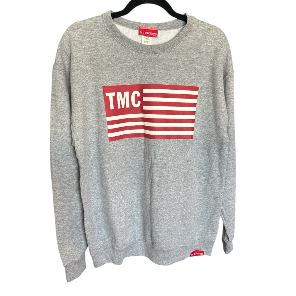The Marathon TMC Flag Crew Neck Sweat Shirt Sz Medium - NWT